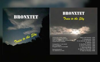 Jaquette du CD Train to the Sky, de Bronxtet (2024)